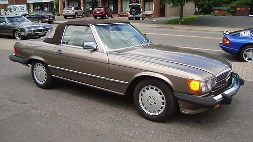 1988 mercedes 560sl conv.