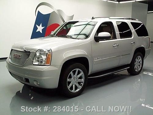 2011 gmc yukon awd denali sunroof nav rear cam 23k mi texas direct auto