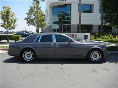 2005 rolls royce phantom grey on black 4 place seating / just service 5 in stock