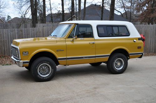 1972 chevrolet blazer cst sport utility 2-door 5.7l