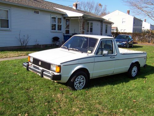 1981 vw diesel rabbit lx pickup truck