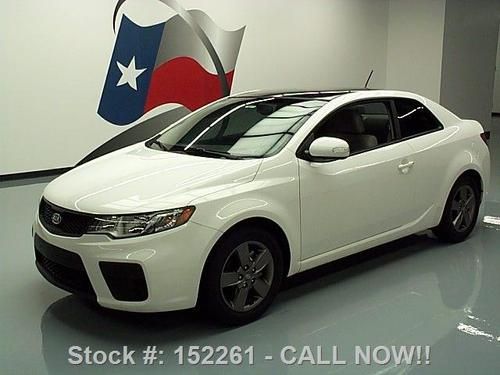 2010 kia forte ex coupe 5 speed cruise ctrl alloys 39k texas direct auto