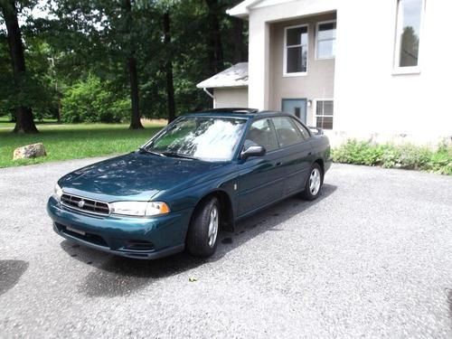 1999 subaru legacy l 30th anniversary sedan runs great no reserve fix some thing