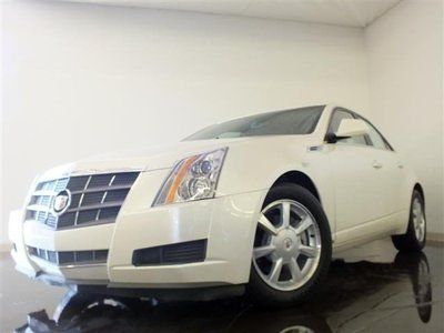 2009 cts performance white diamond 3.6 liter rwd heated memory seats 17" wheels