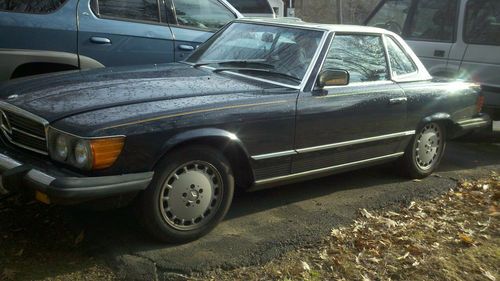 1985 mercedes-benz 380sl base convertible 2-door 3.8l