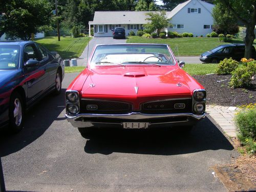 1967 gto convertible 4 speed