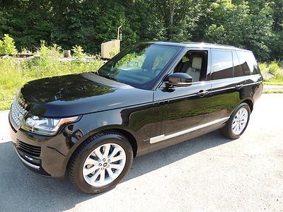 2013 range rover hse santorini black over ivory