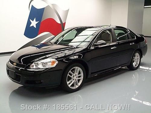 2013 chevy impala ltz htd leather sunroof spoiler 15k! texas direct auto