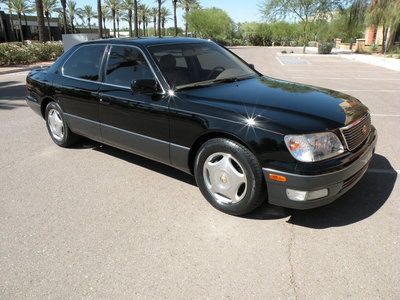 2000 lexus ls400-low miles-extra clean-non smoker car-heated seats-premium audio