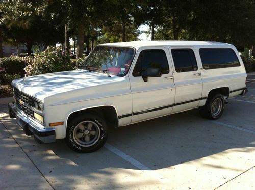 1991 Chevrolet Suburban DIESEL,RARE 1/2 TON - BEST BODY STYLE EVER!, US $4,750.00, image 20