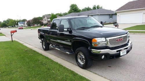 2007 gmc sierra 2500 hd slt crew cab short box lbz 6.6l duramax allison 6 speed