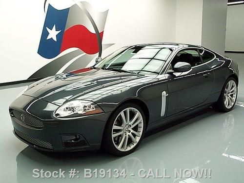 2007 jaguar xkr supercharger nav htd seats 20's 11k mi texas direct auto