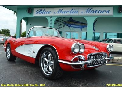 One of a kind professionally built 1958 chevrolet corvette ls3 6.2l automatic