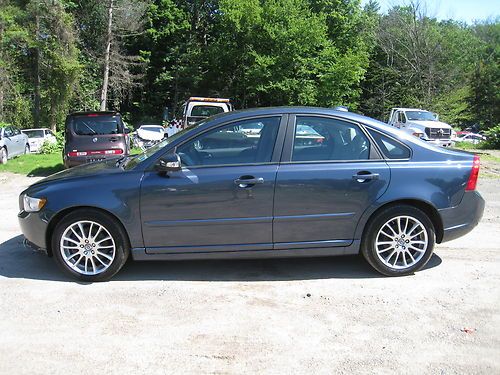 2010 volvo s40 2.4i loaded low miles salvage repairable project flood no reserve