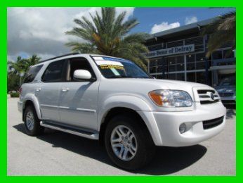 06 white pearl 4.7l v8 7-passenger suv *power heated leather seats *one owner
