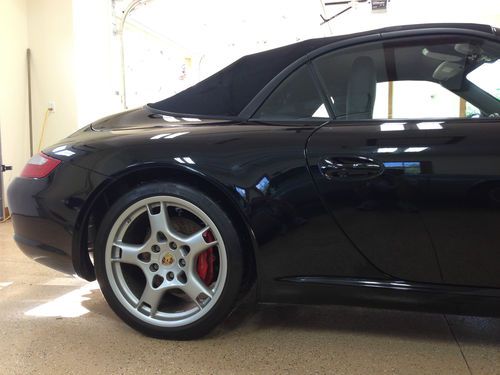 Porsche 911 Carrera S Cabriolet, Black on black, Navigation, Xenon, Heated seats, image 3