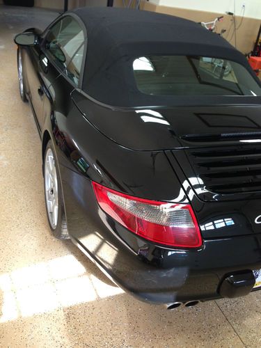 Porsche 911 Carrera S Cabriolet, Black on black, Navigation, Xenon, Heated seats, image 7