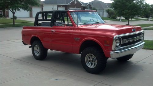 1970 chevrolet k5 blazer excellent condition original body panels hugger orange