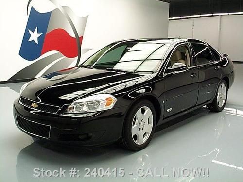 2007 chevrolet impala ss v8 sunroof heated leather 69k texas direct auto