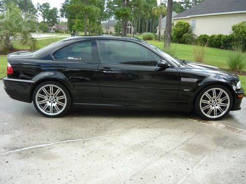 Meticulously maintained black on black e46 m3