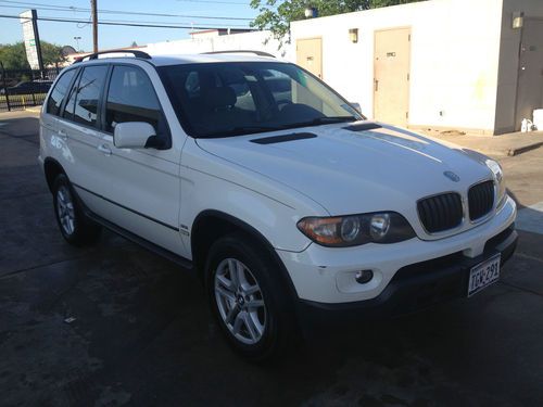 2006 bmw x5 3.0i sport 3.0l non smoker driven excellent condition  no reserve !