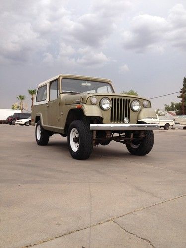 1970 jeep"jeepster"commando~4x4~hardtopconv~auto~veryrare~survivor~allorig~solid