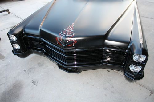 1966 CADILLAC DEVILLE CONVERTIBLE RAT ROD HOT ROD AIRBAG, image 13