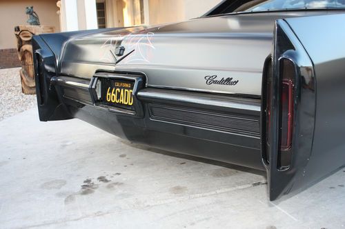 1966 CADILLAC DEVILLE CONVERTIBLE RAT ROD HOT ROD AIRBAG, image 14