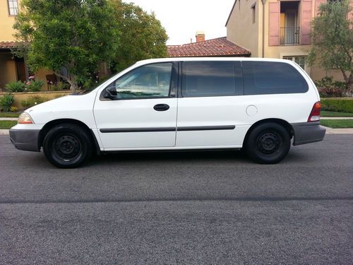 2003 ford windstar cargo minivan with tool box/driver partition 3-doors v6/3.8l