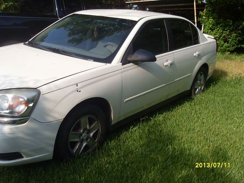 2005 chevrolet malibu ls v6 body damage will run