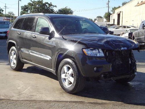 2011 jeep grand cherokee damadge repairable fixer only 60k miles runs!!