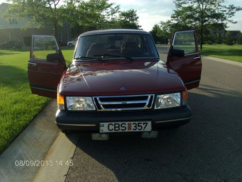 1989 saab 900 s sedan 4-door 2.0l