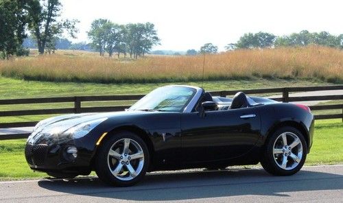 Convertible black low miles very nice we finance a/c p/w p/l keyless entry