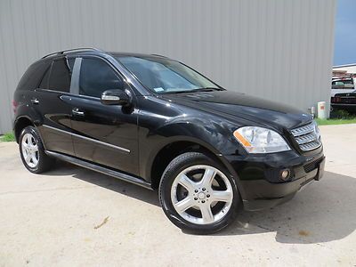 08 mercedes-benz ml350 (4-matic) push-star nav cam hk carfax roof (serviced) !!!