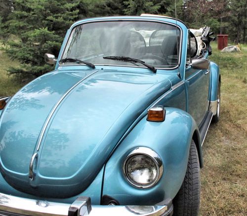 1979 volkswagen superbeetle covertible in showroom condition