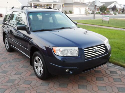 2006 subaru forester x wagon 4-door 2.5l