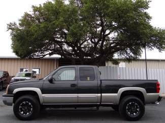 2003 gray ls z71 5.3l v8 4x4 off road mb wheels ext cab extended we finance
