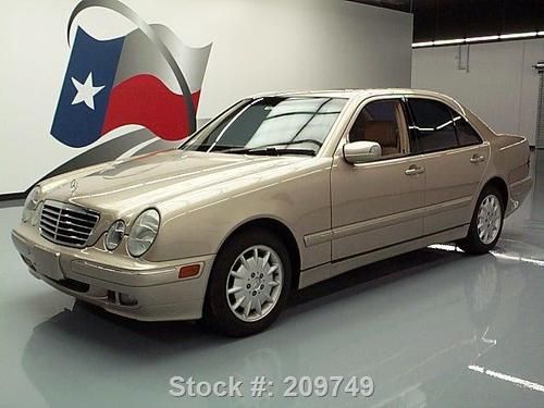 2001 mercedes-benz e320 sunroof leather only 25k miles texas direct auto