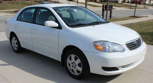 2008 toyota corolla le - asking below kbb &amp; includes extra set of new snow tires