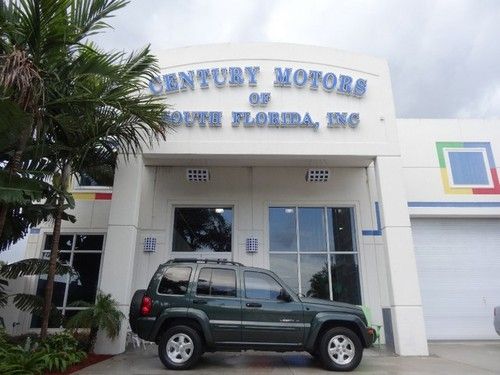 2002 jeep liberty limited 4dr suv low mileage leather loaded
