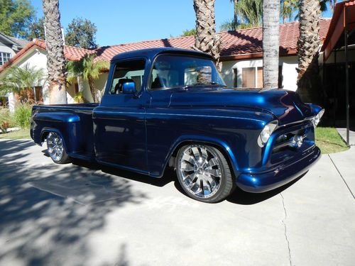 1957 chevrolet pick up big window custom show truck with 4000 miles nice