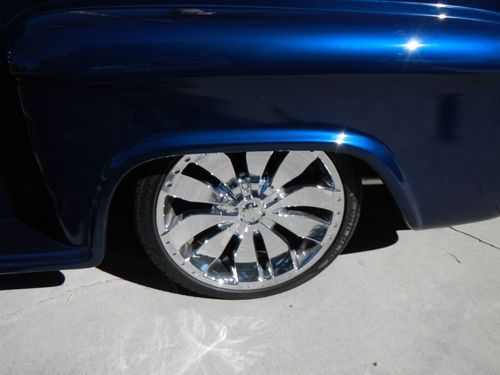 1957 Chevrolet Pick up BIG WINDOW Custom Show truck with 4000 miles NICE, image 11