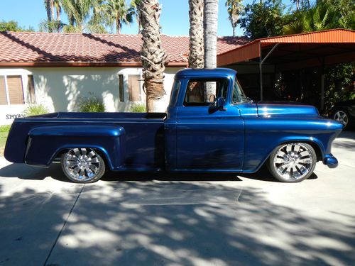 1957 Chevrolet Pick up BIG WINDOW Custom Show truck with 4000 miles NICE, image 12