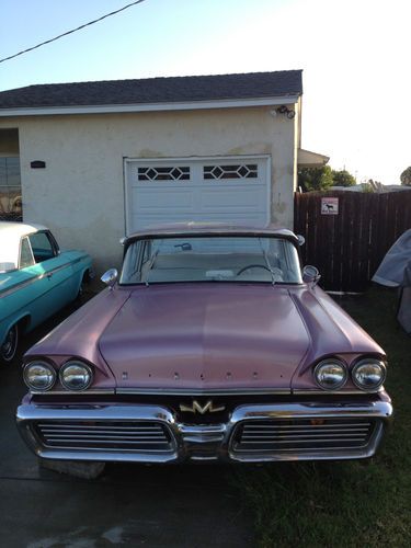 1958 mercury monterey base 6.3l