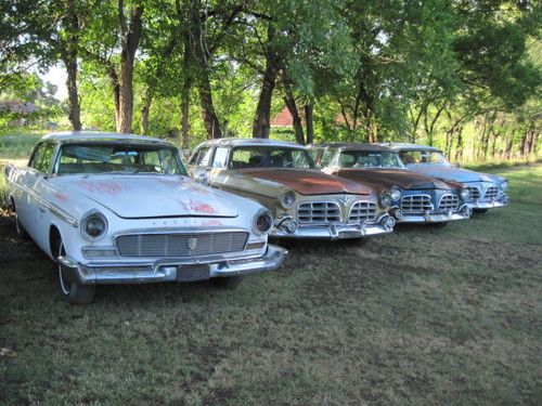 1955 chrysler new yorker...4 hemi car-package deal. 4 complete cars.