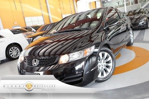 09 honda civic coupe ex automatic 48k cloth cruise alloys