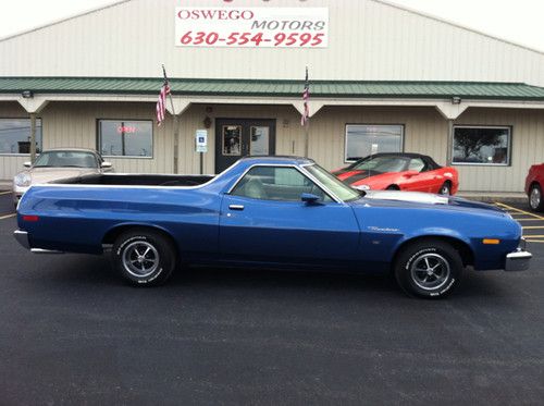 1973 ford ranchero ***three year restoration***