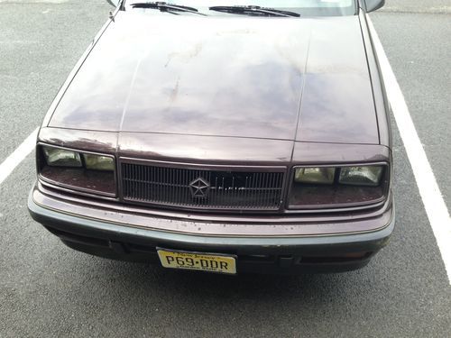 Chrysler lebaron gts 1989 84k miles