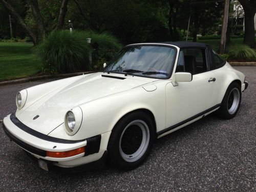 1982 porsche 911 sc targa convertible classic