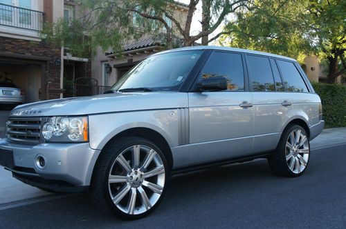 2008 land rover range rover hse sport utility 4-door 4.4l